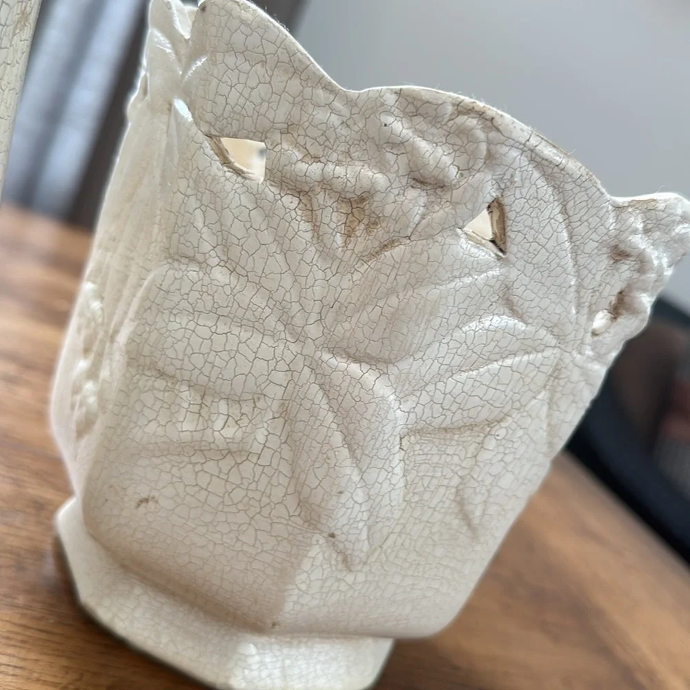 Elegant Floral Patterned Vases - set of 2